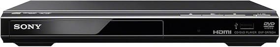 Sony DVPSR760H DVD Upgrade Player (HDMI, 1080 Pixel Upscaling, USB Connectivity), UK 3 Pin Plug, Black