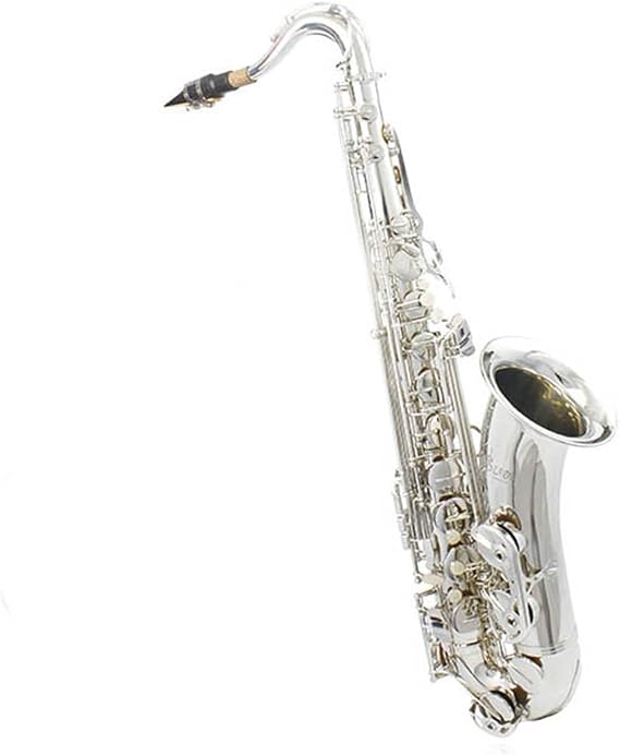 Saxophone Professional Bb Tenor Saxophone Silver Tenor Sax Instrument Saxophone Complete With Accessories