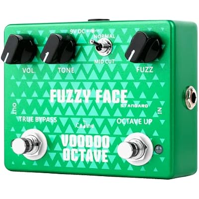 Caline CP-53 Voodoo Octave Fuzz Guitar Pedal Germanium Fuzz 60s Rock Effect Pedal for Electric Guitar - True Bypass