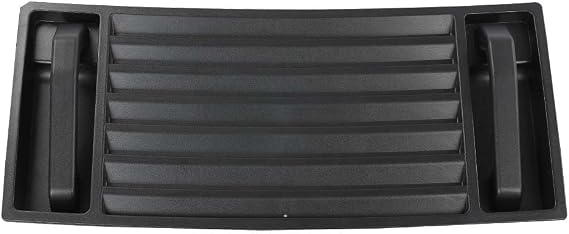 CROSSDESIGN Hood Grille W/Handles Bonnet Top Grille Compatible with 2003-2009 Hummer H2