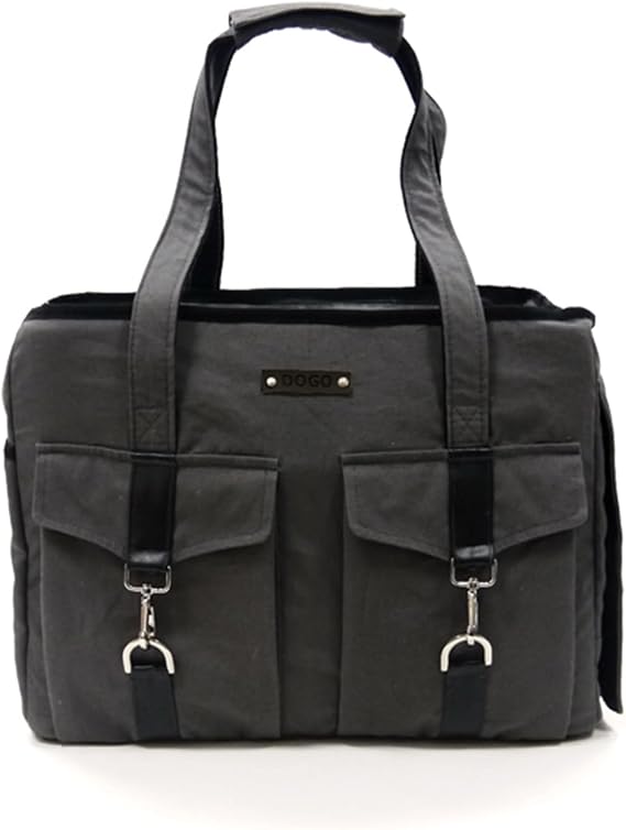Dogo Buckle Tote - Charcoal