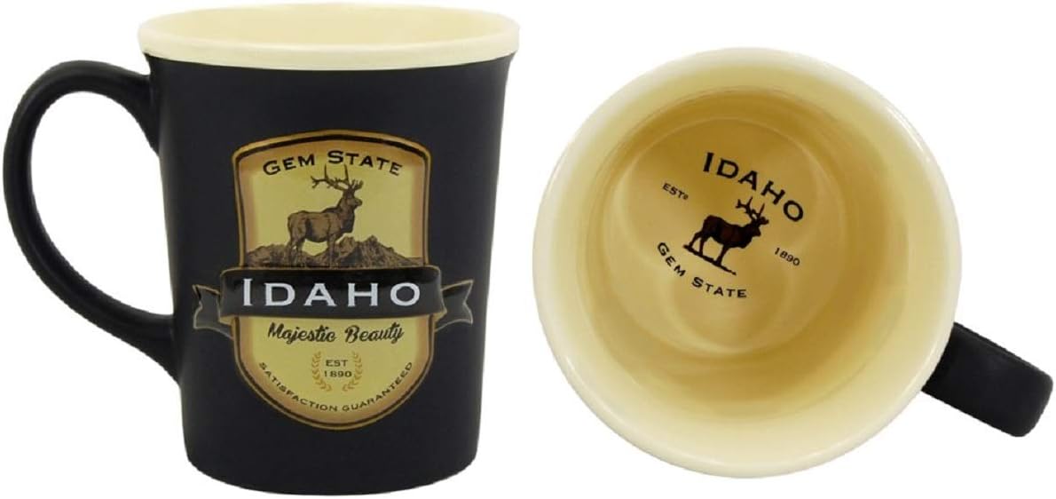 Americaware Idaho 18oz. Emblem Coffee Mug