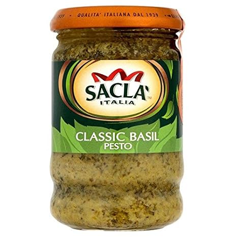 Sacla' Classic Basil Pesto - 190g