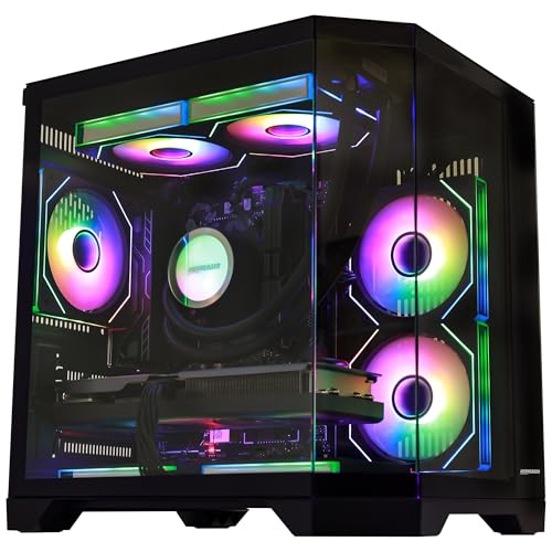 Ocean of Stars Gaming PC - RTX 5070 12GB - AMD Ryzen 7 7700, 32GB DDR5 RAM, 1TB PCIe SSD, 11 AC Wi-Fi, 850 PSU,Windows 11- Desktop Computer