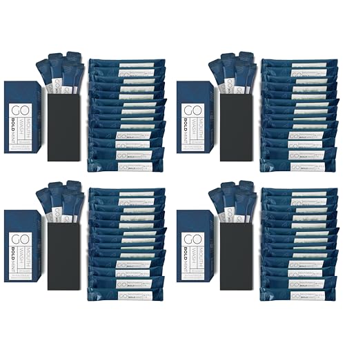 Bold Mint- Travel Size Mouthwash Packets - Individual Mini Mouthwash Packets for Fresh Breath - Perfect Travel Size Toiletries for Guest Bathrooms. 80 Packets
