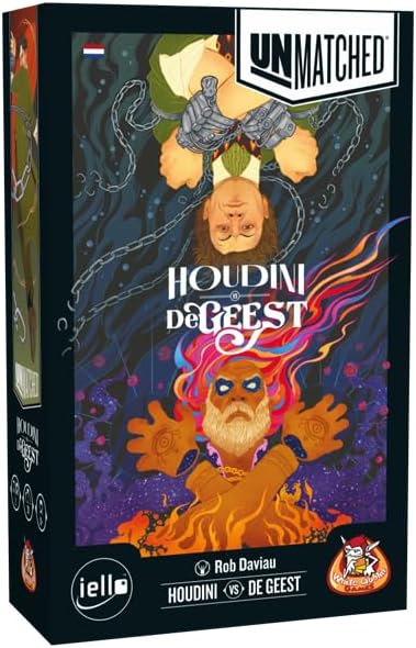 White Goblin Games - Unmatched: Houdini vs The Spirit from the Lamp - Board game - English