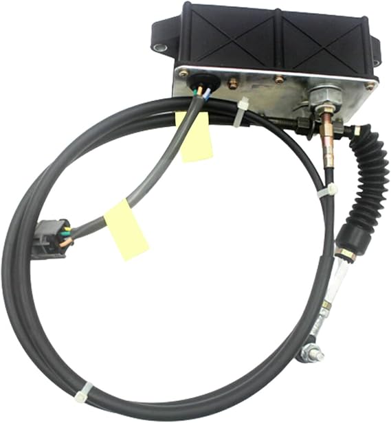 24V Throttle Motor 523-00004 52300004 Compatible with Doosan Daewoo Excavator DH215-7 DH200-5 DX140W DX160W DX190WA S150LC-7B S220LC-V 130LC-V 130W-V 140LC-V 140W-V 150LC-V 155LC-V 160W-V