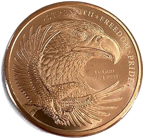 American Eagle Copper Round - 1 oz 0.999% Fine Copper Coin - Collector's Edition