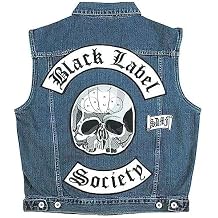 Black Label Society Vest Denim