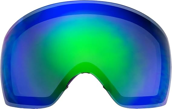ZERO TECH BASE Compatible Replacement Lens for Oakley Flight Deck L Snow Goggles Mirror type