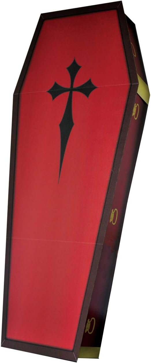 Cardboard People 3D Coffin Life Size Cardboard Cutout Standup