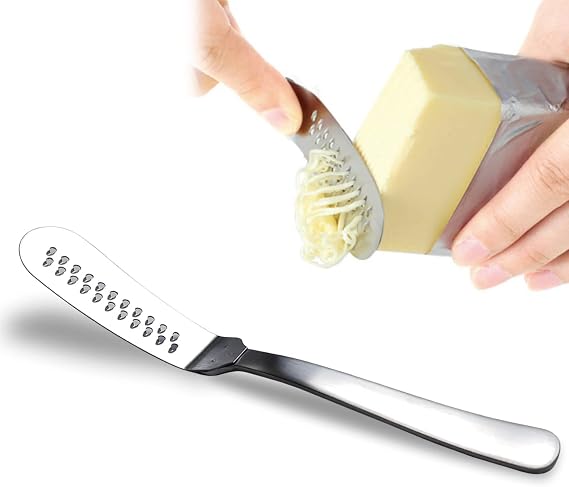 YAMAZEN Stainless Steel Butter Spreader Knife | Easy to Spread Butter | Dishwasher Safe