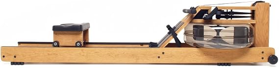 WaterRower Cherry Rowing Machine with S4 BLE Monitor | USA Made Water Rower | Original Handcrafted Erg Row Machine for Home Use & Gym