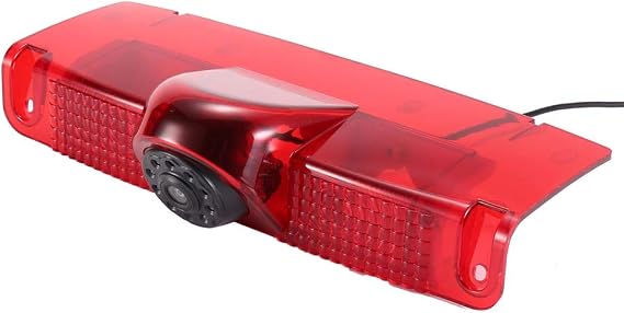 New Version Car Third Roof Top Mount Brake Lamp Camera Brake Light Rear View Backup Camera for Chevrolet Express GMC Savana Vans Exporer Vans Cargo Reverse Parking vehichle Camera