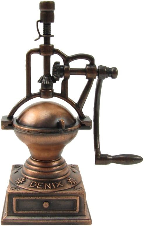 Treasure Gurus Coffee Lover Gift Miniature Hand Crank Grinder Mill Metal Desk Pencil Sharpener