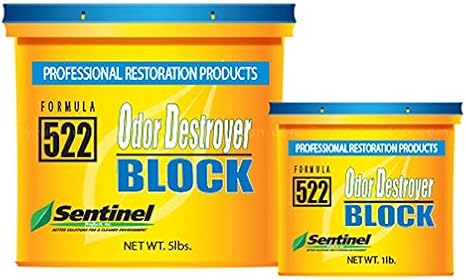 SENTINEL Formula 522 Odor Destroyer Block, 1 lb