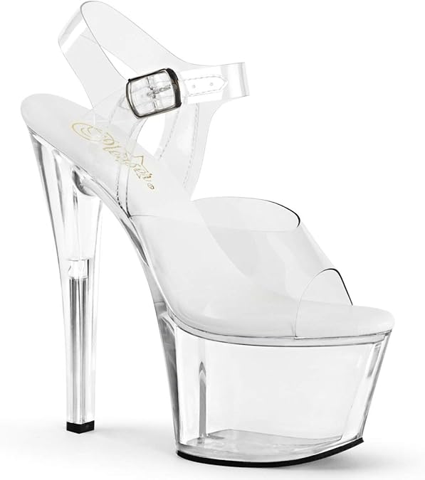 Pleaser SKY-308VL Clr/Clr UK 5 (EU 38)