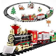 Christmas Train Electric Train Toy Sound Light Railway Tracks Christmas Tree Kids Toddlers