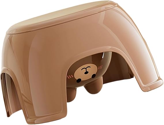 Multifunctional Storage Stool with Thickened Nonslip Base Stackable Design for Home Organization and Step U
