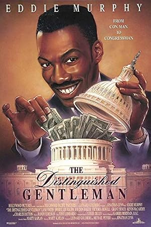 DISTINGUISHED GENTLEMAN (1992) Original Authentic Movie Poster 27x40 - ROLLED - Double-Sided - Eddie Murphy - Lane Smith - Sheryl Lee Ralph - Joe Don Baker