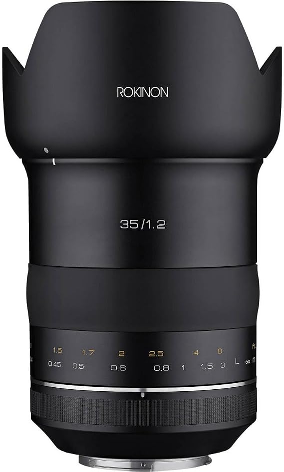 Rokinon SP 35mm f/1.2 Lens for Canon EF