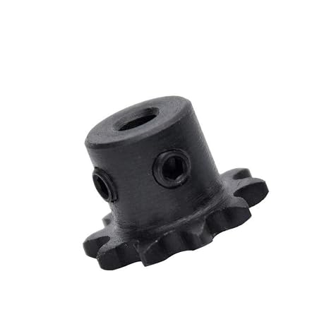 #25 Chain Drive Sprocket 9T Pitch 1/4" 6.35mm Bore 8mm 04C9T For #25 Chain (Bore: 8mm)