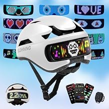 AIGLUN Smart Bike Helmet | Speed Display and Back LED Lights with Turn Signals| Road Bicycle Helmets for Adults: Men, Women