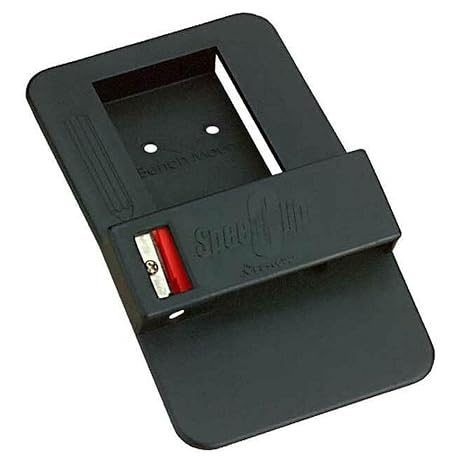 Fastcap SpeedClip Tape Measure Belt Clip & Pencil Holder | 2 Bench Mount Holes, Pencil Sharpener, Ideal for Professionals and Home Improvement, 98035