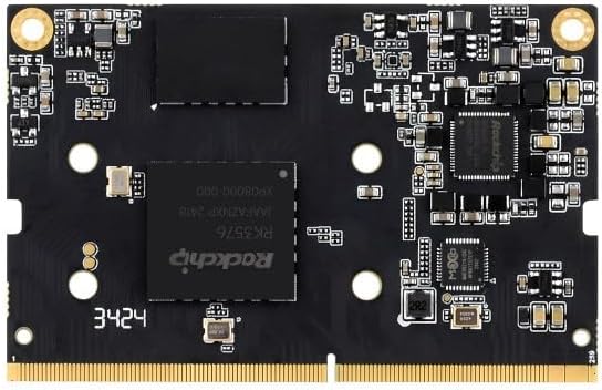 Core3576 Module Rockchip RK3576 Octa-Core 2.2GHz Processor Features A Big.Little Architecture 6 Tops Computing Power NPU SO-DIMM Connector Dual Gigabit Ethernet Interfaces 8GB RAM