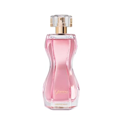 O BOTICARIO Glamour Eau de Toilette, Long-Lasting, Sweet and Floral Fragrance Perfume for Women, 2.5 Ounce