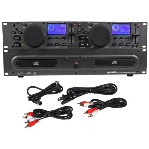 Gemini CDX2250 Dual 2U CDMp3 Mobile Player