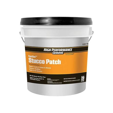 Quikrete 113976 Cement Patch, Gray, 20 lb Pail