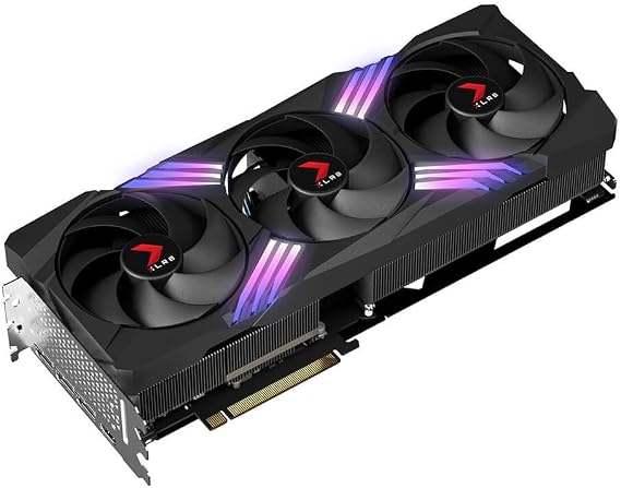PNY GeForce RTXTM 4070 Ti Super 16GB XLR8 Gaming VertoTM Epic-X RGBTM OC Triple Fan Graphics Card DLSS 3 (ARGB, 256-bit, GDDR6X, PCIe 4.0, HDMI/DisplayPort, incl. Adapter & Support Bracket, 3.3 Slot)