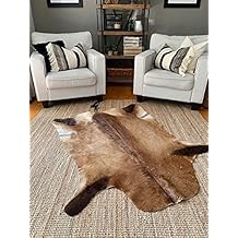 African Antelopes - Red Hartebeest Skins 5' X 4' or 152X122 cm