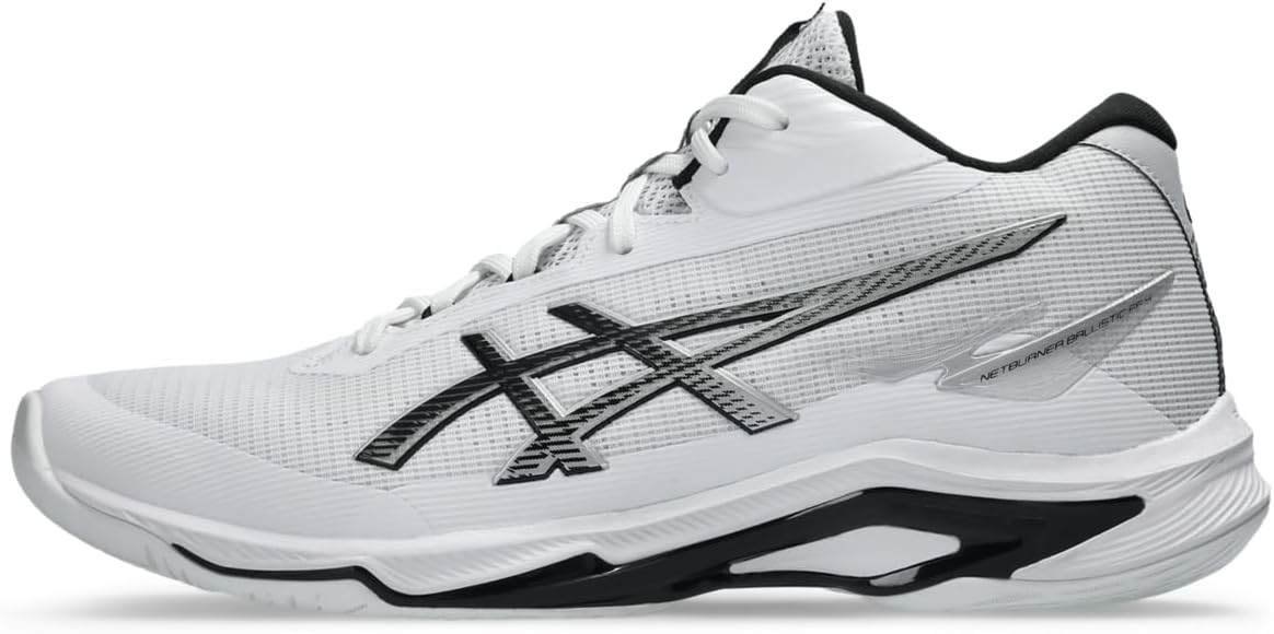 ASICS Men's Netburner Ballistic FlyteFoam Mid Top 4 Volleyball Shoes