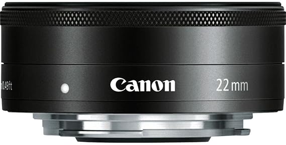 Canon EF-M 22mm f2 STM Compact System Lens (Black)