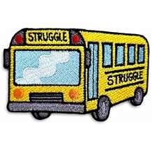 Kolorspun Struggle Bus Patch - Hook and Loop Tactical Morale Patch