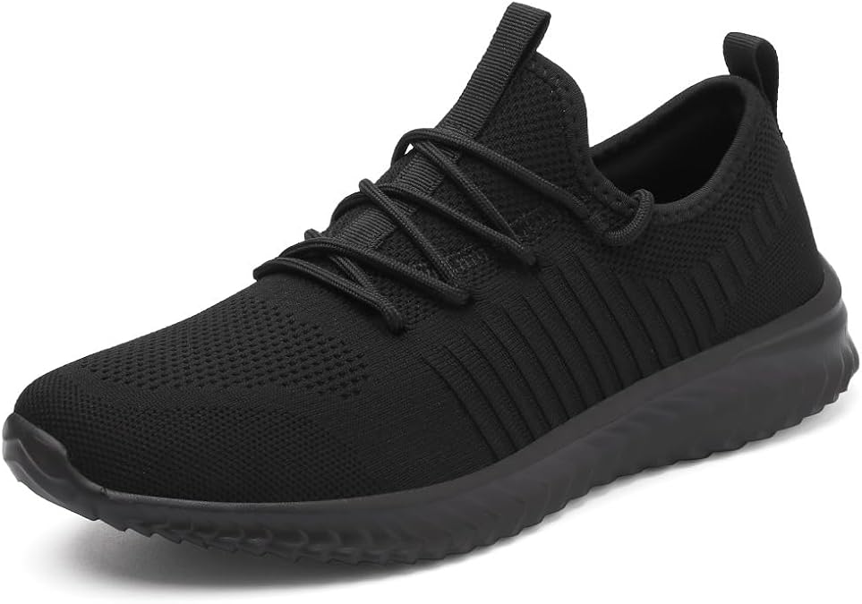 Mens Trainers Running Shoes Tennis Sports Training Walking Shoes Gym Athletic Fitness Fashion Sneakers Lightweight Breathable Outdoor Jogging