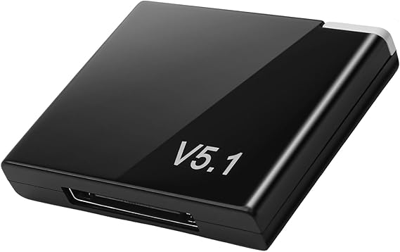 30 Pin Bluetooth Adapter for Bose Sounddock 5.1 Bluetooth Wireless Portable Audio Receiver Compatible with Ipod Music Docking Stations Hi-Fi Stereo and Other Speakers Not for Cars Motorcycles