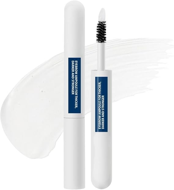 Aislor 1Pc 3.5ML Eyebrow Growth Serum Natural Nourishing Enhancer for Women Girls Promotes Thicker Fuller Brows White One Size