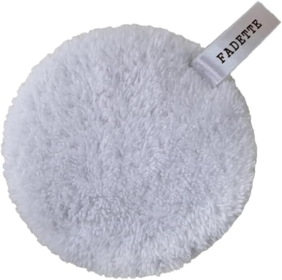 FADETTE Reusable Water Cleansing Makeup Remover Microfiber 4.33 Inch Pad (Big 2P) - Ultra Soft, Eco Friendly, Non Toxic