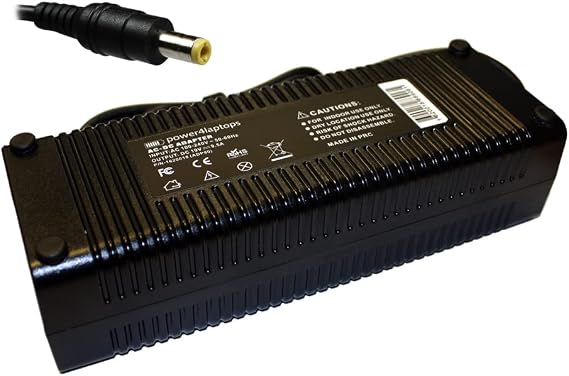 Power4Laptops AC Adapter Laptop Charger Power Supply Compatible With Eluktronics PRO17RE