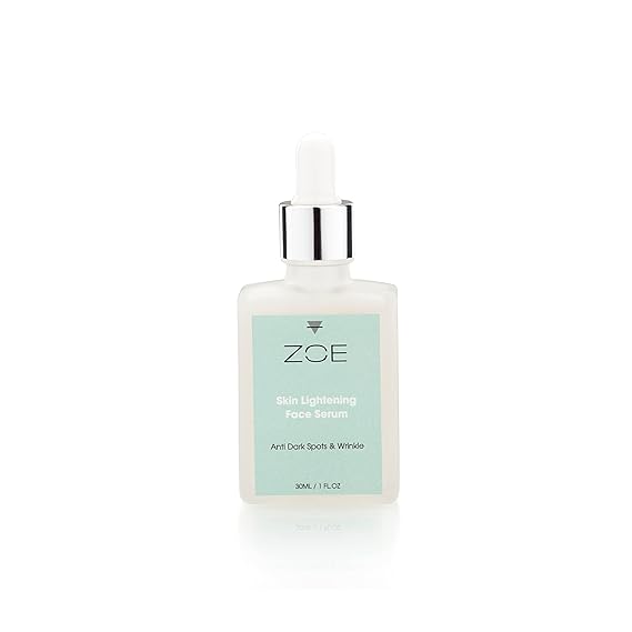 ZOE Organic Vitamin C Face Serum Hydrating Serum for Sensitive & Dry Skin 10+ Botanical Antioxidants & Botanical Lipids Brightening, Smoothing, Vegan & Cruelty-Free & Fragrance Free