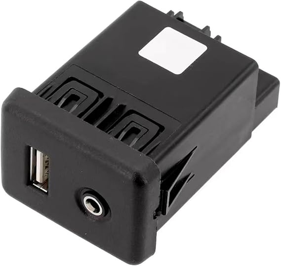 USB Port & AUX Audio Interface Socket for Chevrolet 13599456 | Compatible with Encore Malibu Equinox Trax Cruze,GM Vehicles,Replacement 22875063,39087529