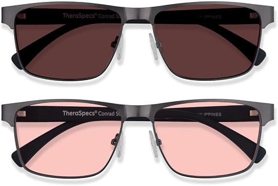 TheraSpecs Conrad Glasses for Light Sensitivity (Bundle)
