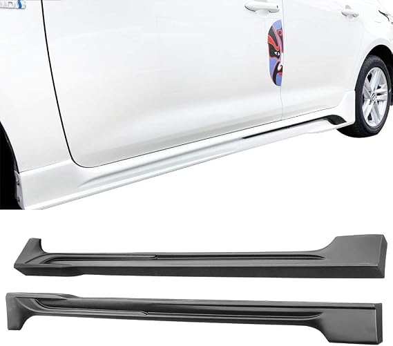 Fit 2020-2026 Toyota Corolla Sedan (Not Fit Hatchback) PP Side Skirts