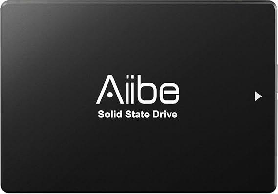 Aiibe 256GB Internal Solid State Drive SATA III SSD 256GB 2.5 SSD Drive Internal Up to 550MB/s for Computer Laptop (Black)