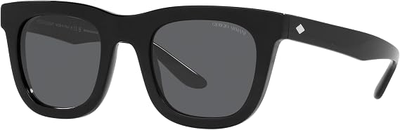 GIORGIO ARMANI Man Sunglasses Frame, Dark Grey Lenses