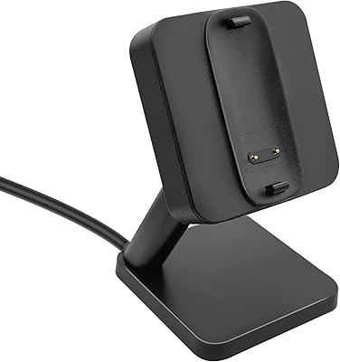 RUKUHOT Magnetic Charger Dock Compatible with Fitbit Inspire 3 Health & Fitness Tracker,Nightstand Charging Station with 3.3ft USB Charger Cord Fit for Fitbit Inspire 3