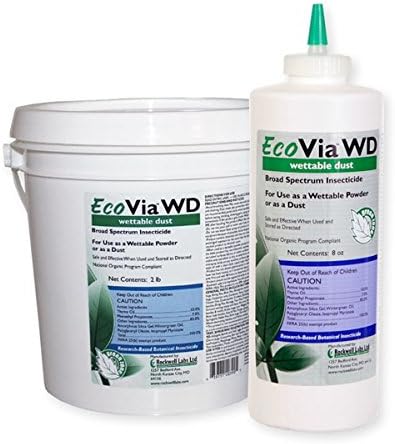 Rockwell Labs - EVWD002 - EcoVia Wettable Dust - Broad Spectrum Insecticide - 2 lb pail